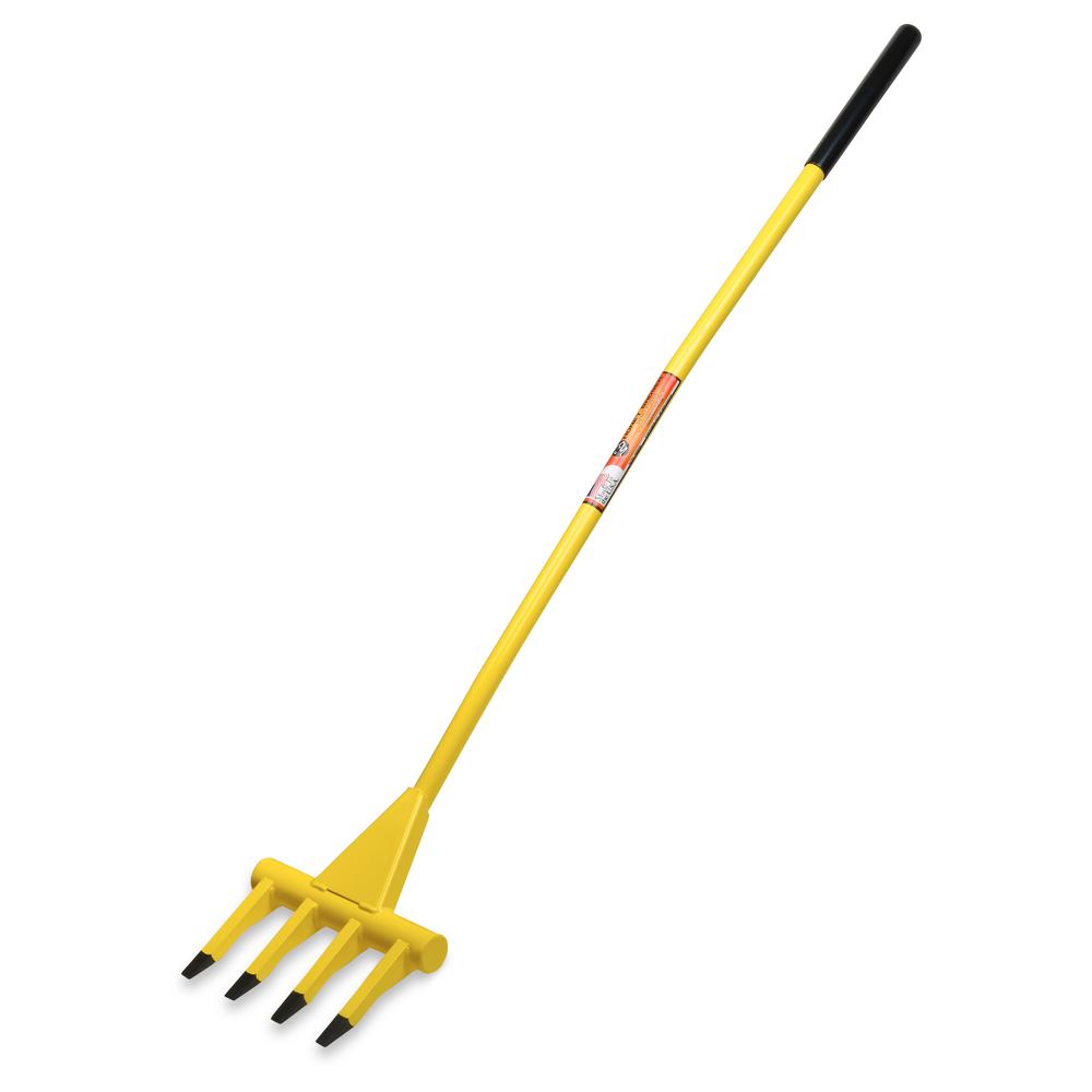 Vaughan 48/" Enforcer Pry Crow Bar with Curved Handle and Wide Blade 050008