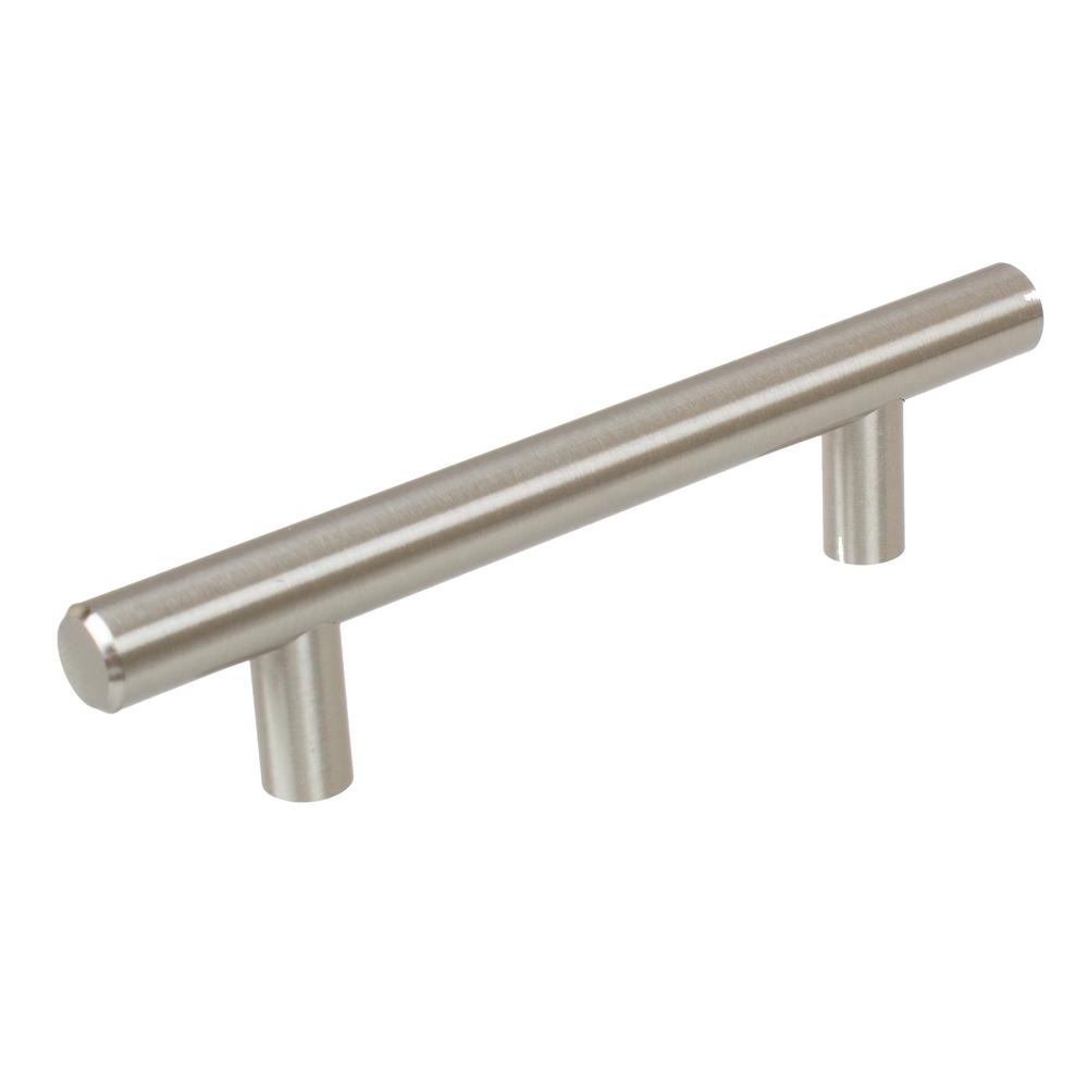 Gliderite 3 4 In Thick Solid 6 Center To Long Gliderite 3 4 In Thick Solid 6 Center To Long Stainless Steel Finish Bar Handle Pulls 10 Pack
