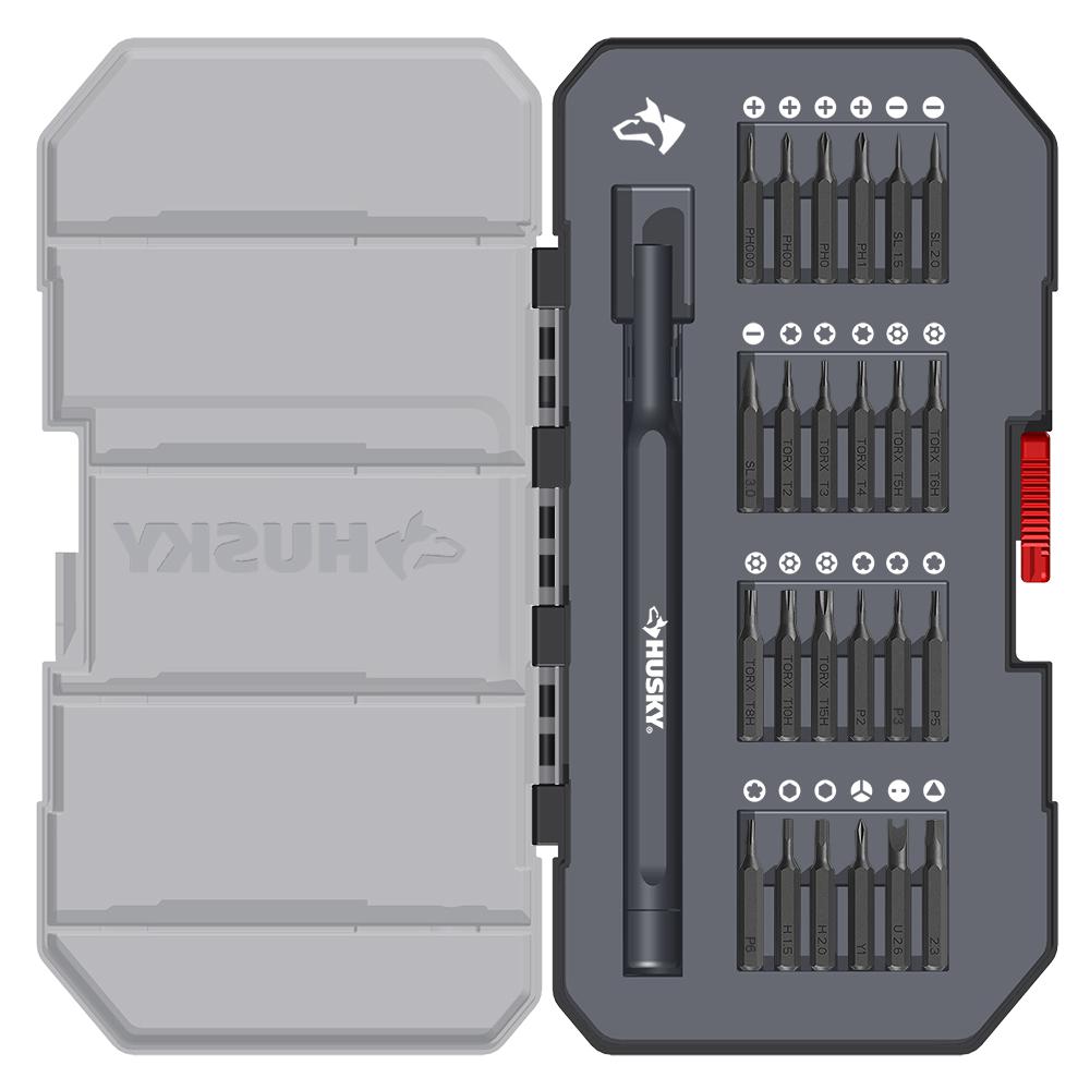 Husky Precision Driver Kit (25Piece, 24Pack) BrickSeek