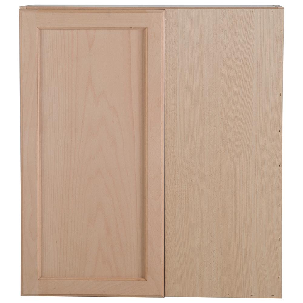 Hampton Bay Assembled 27x12.5x30 in. Easthaven Blind Wall Corner ...