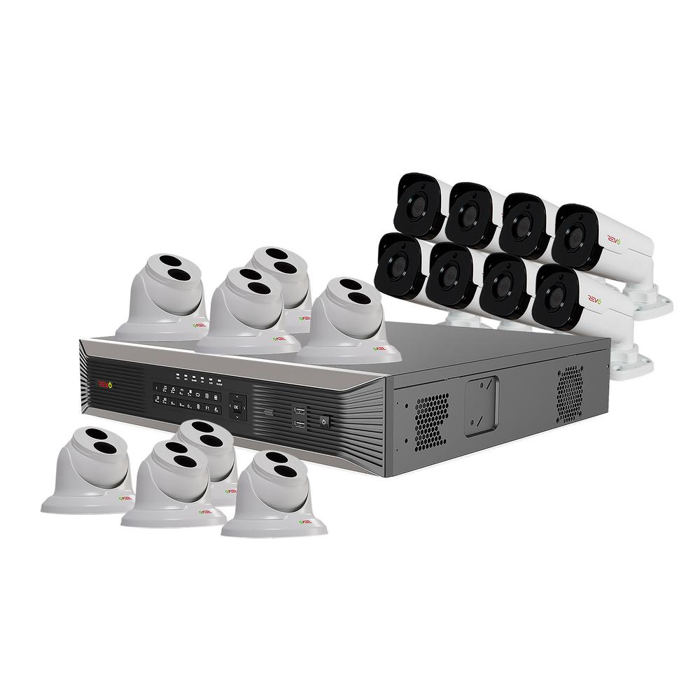 Revo Ultra Plus HD 16 Channel 4TB NVR Surveillance System With 16 4 