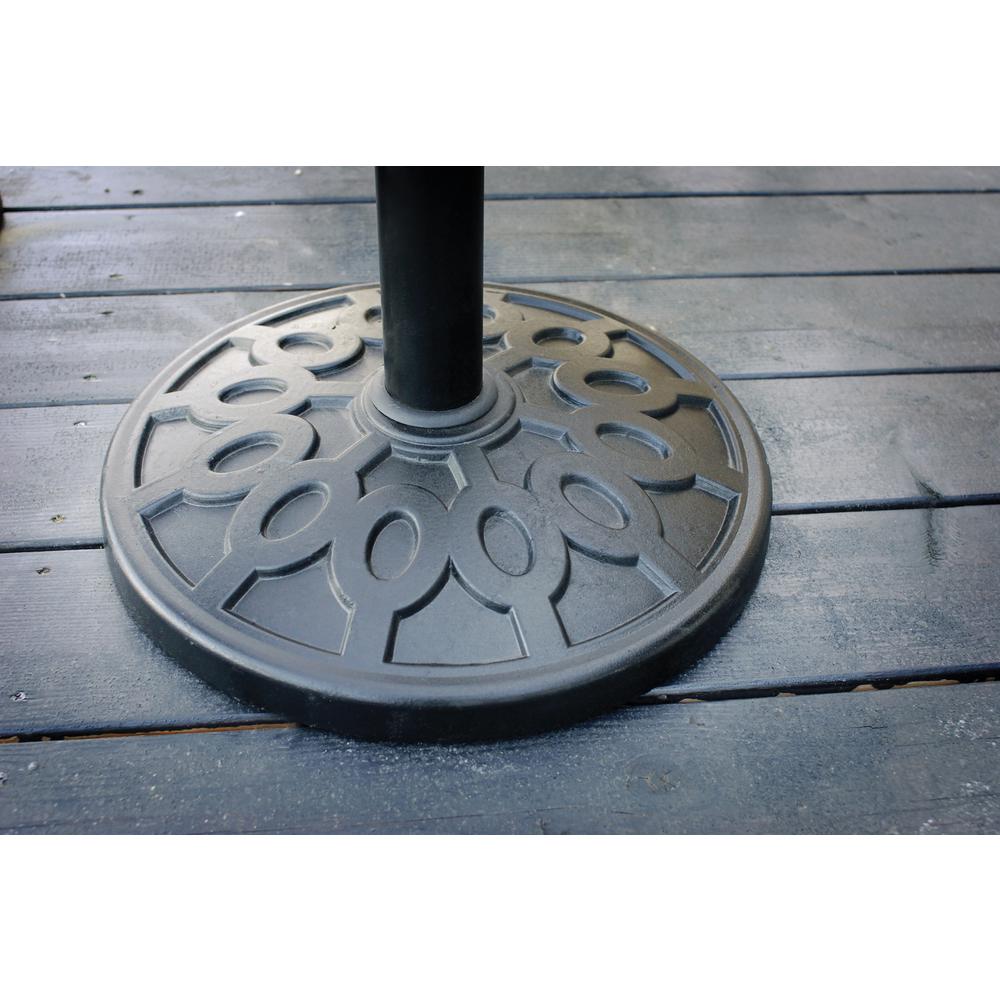 Unbranded 17 Lb Regency Resin Umbrella Base In Black 63137 The Home Depot