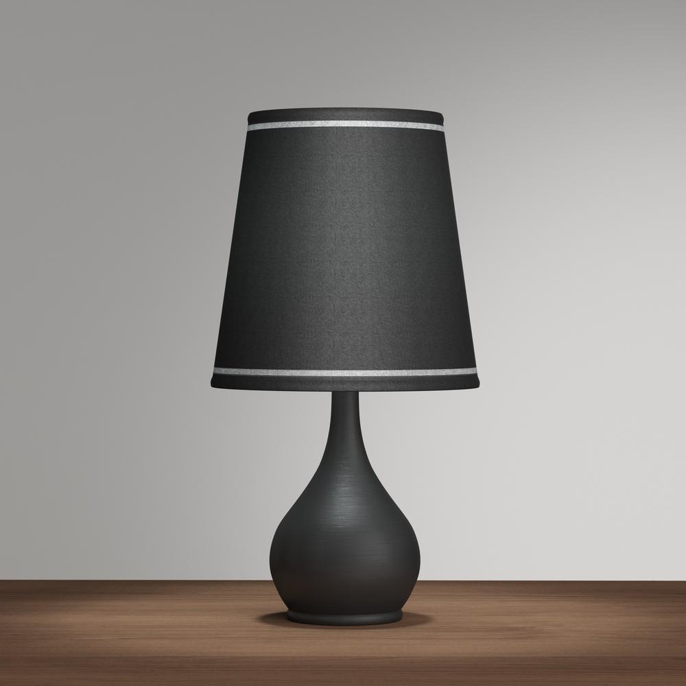 black touch table lamp