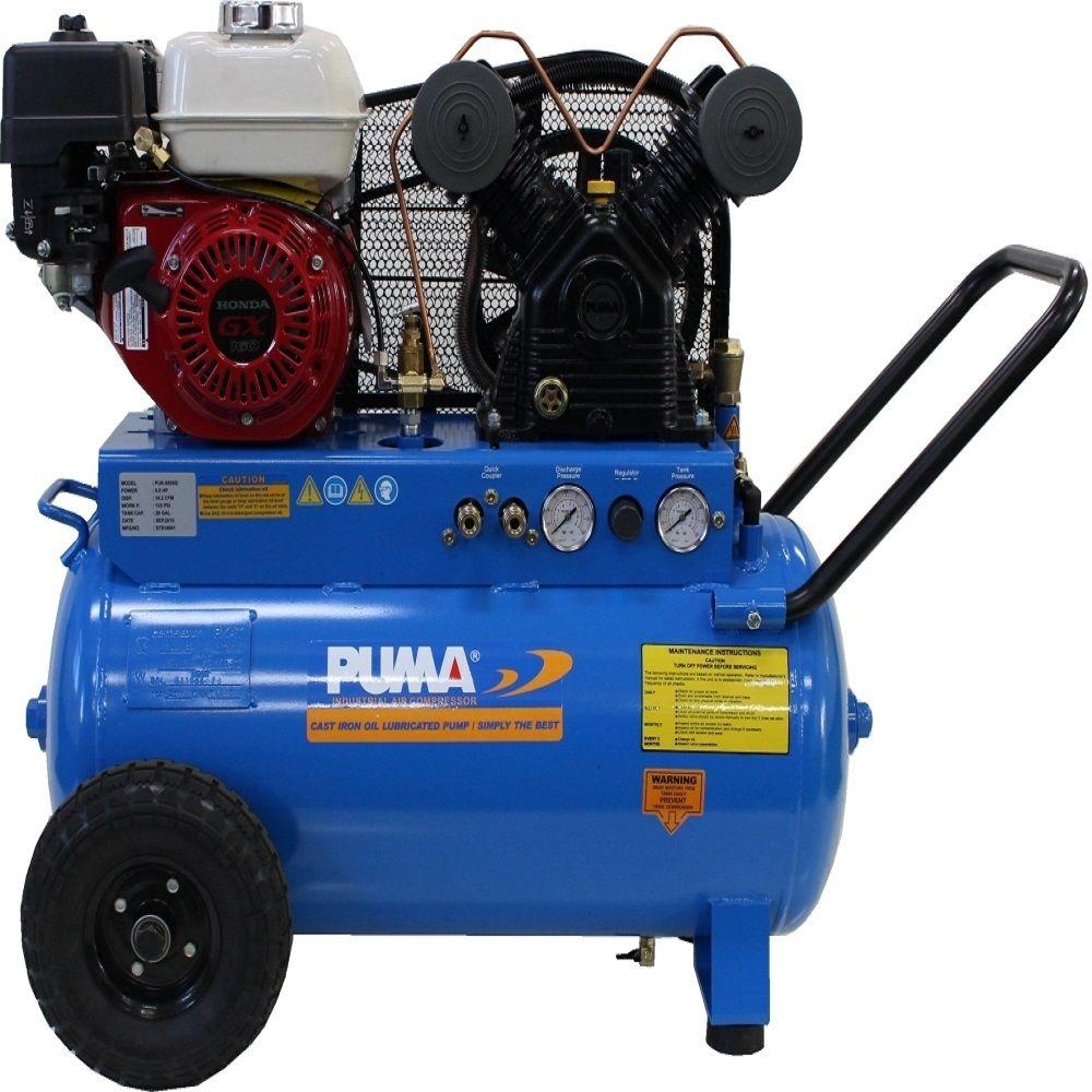 puma air compressor oil capacity