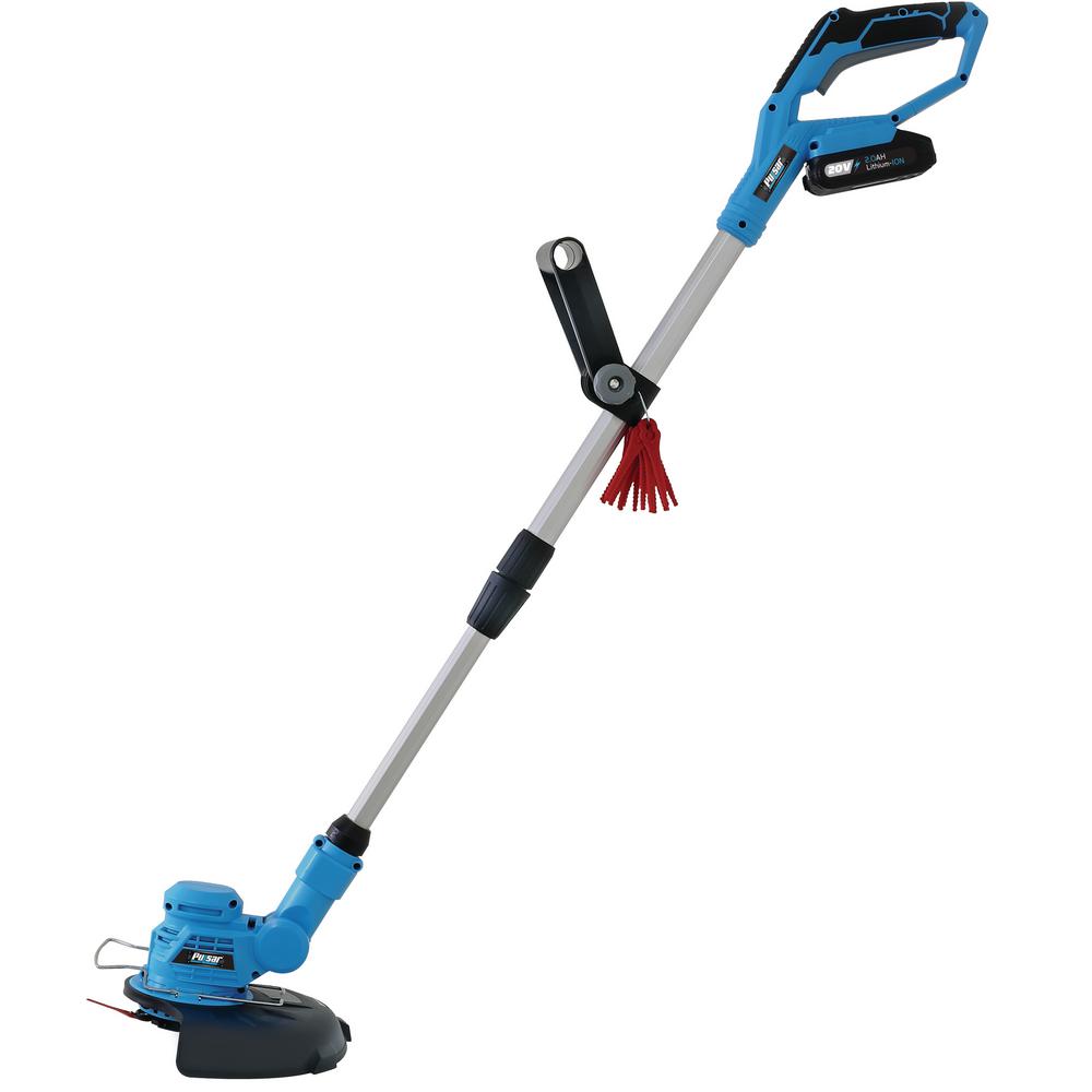 cordless grass trimmer with blades