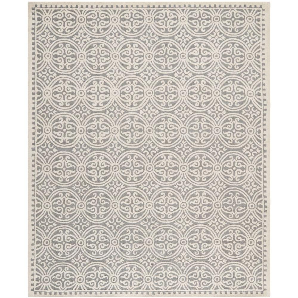 Safavieh Cambridge Silver Ivory 8 Ft X 10 Area Rug Cam123d The Home Depot - Safavieh Handmade Tufted Ivory Area Rug Safavieh Cambridge Silver Ivory 8 Ft X 10 Area Rug Cam123d The Home Depot - Safavieh Handmade Tufted Ivory Area Rug