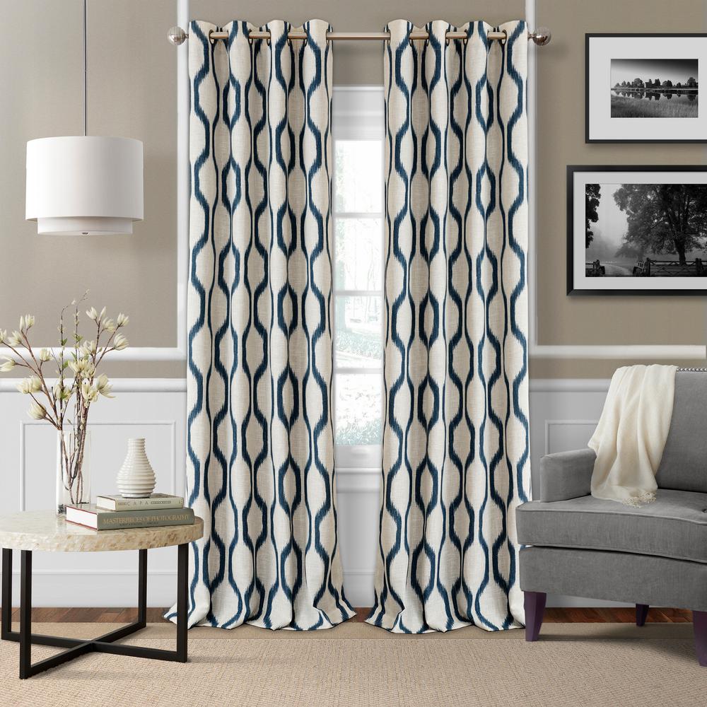 95 In Blackout Curtains Curtains Drapes The Home Depot