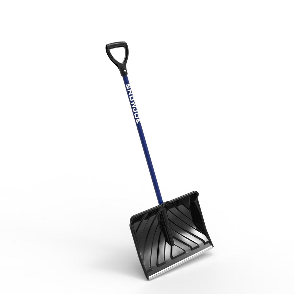 Snow Joe 18 in. Combination Snow Shovel/Pusher with Aluminum Wear Strip