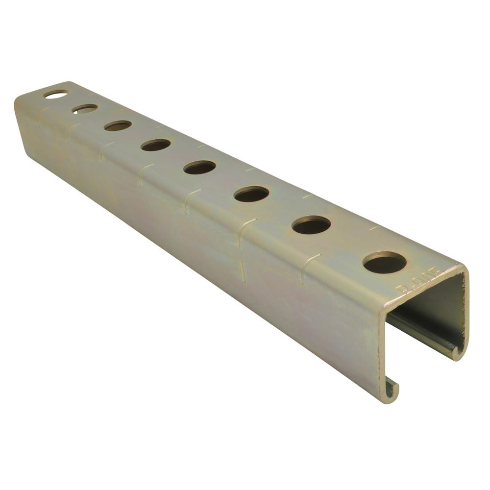 Kindorf 10 ft. 12Gauge Kindorf Metal Framing Strut Channel Gold
