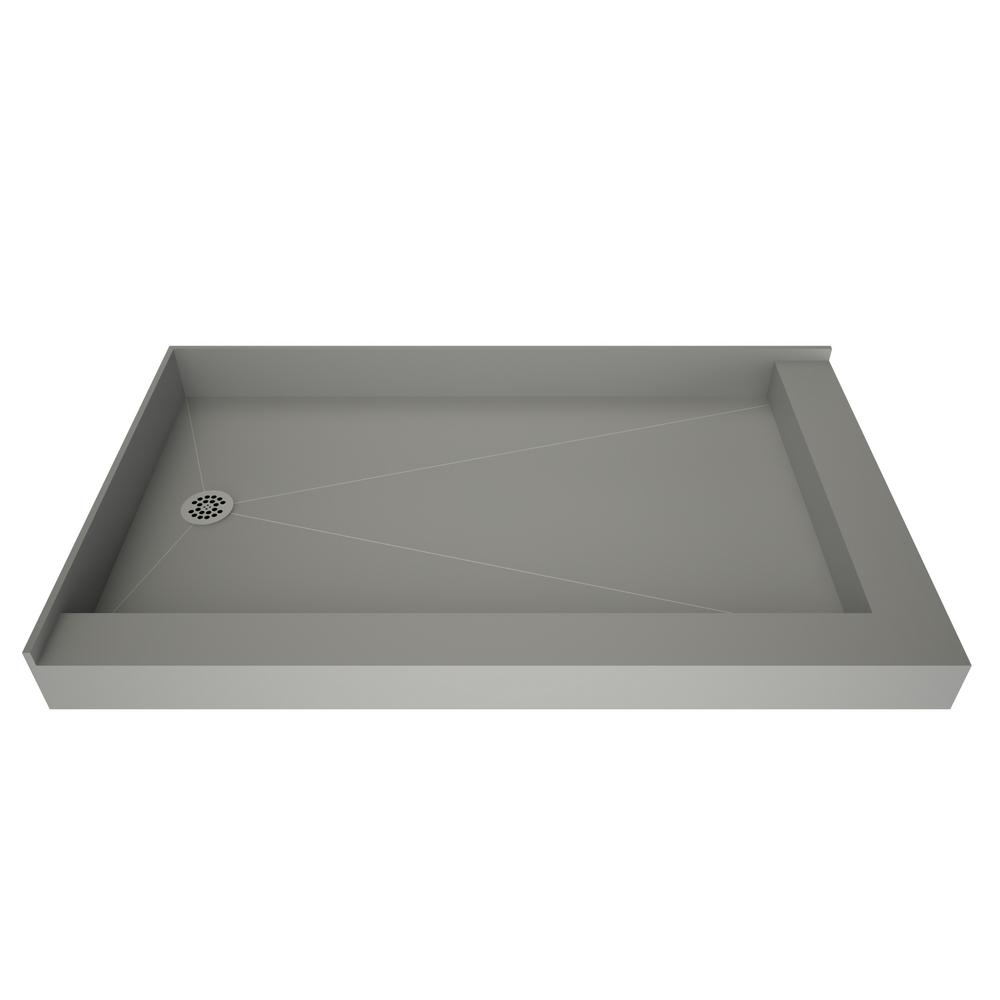 Redi Base 30 in. x 60 in. Double Threshold Shower Base with Left Drain