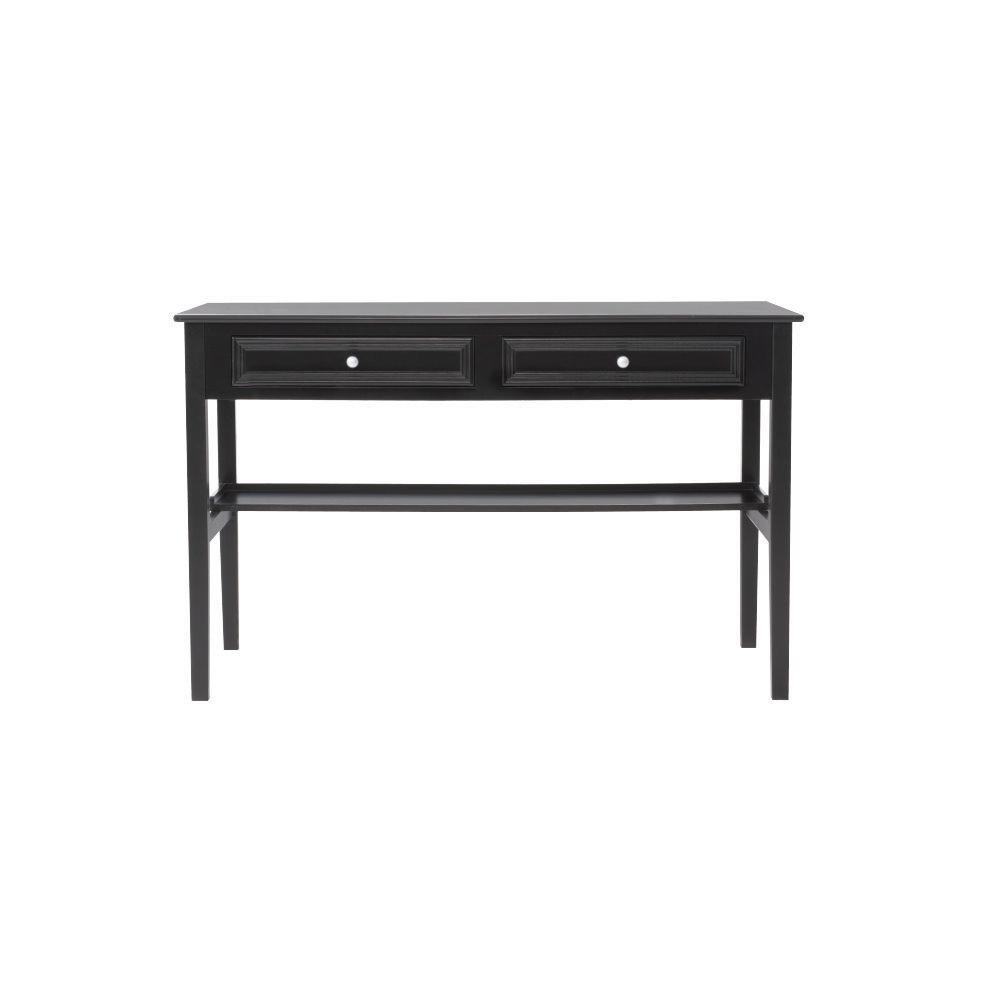 Home Decorators Collection Oxford Black Desk-2877710210 - The Home Depot