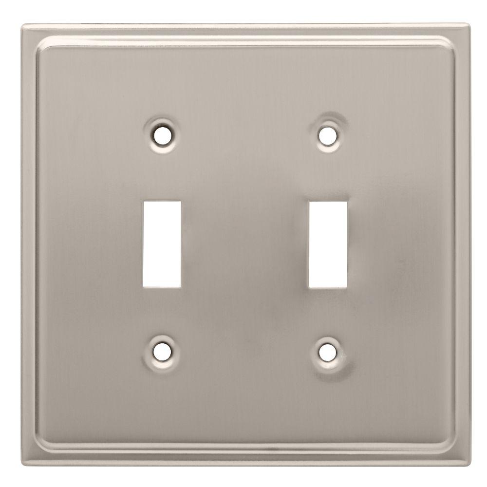 Liberty Country Fair Decorative Double Switch Plate, Satin ...