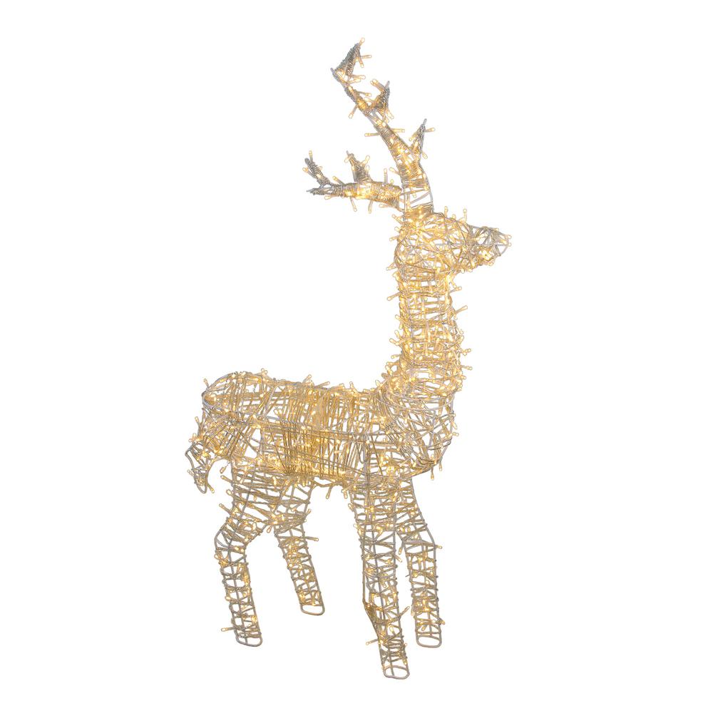 outdoor lighted reindeer