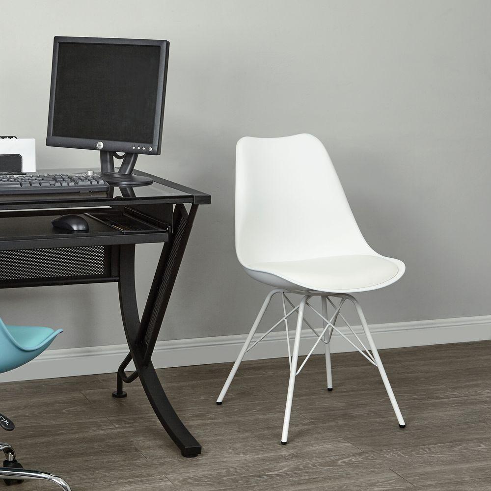 Osp Home Furnishings Emerson White Student Side Chair Ems26g 11 Osp Home Furnishings Emerson White Student Side Chair Ems26g 11 The Depot