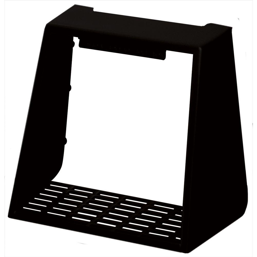 Builders Edge 4 inch Hooded Vent Small Animal Guard #002-Black by Builders Edge