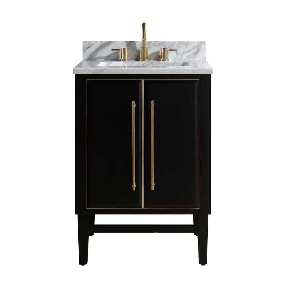 Black 24 Inch Vanities Bathroom Vanities With Tops Bathroom Vanities The Home Depot