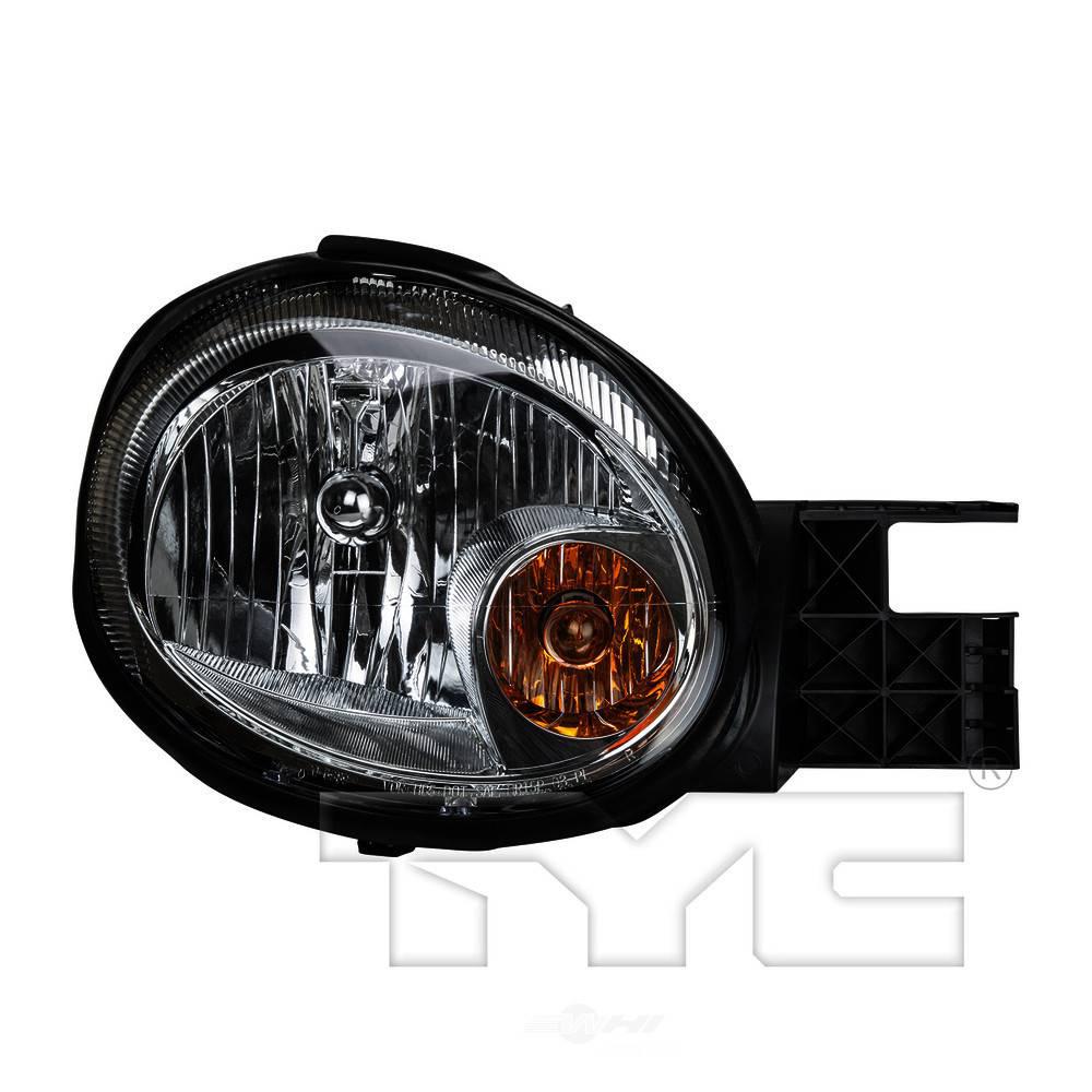 Tyc Headlight Assembly 2005 Dodge Neon 2 0l 2 4l 20 6389 90 1 The Home Depot