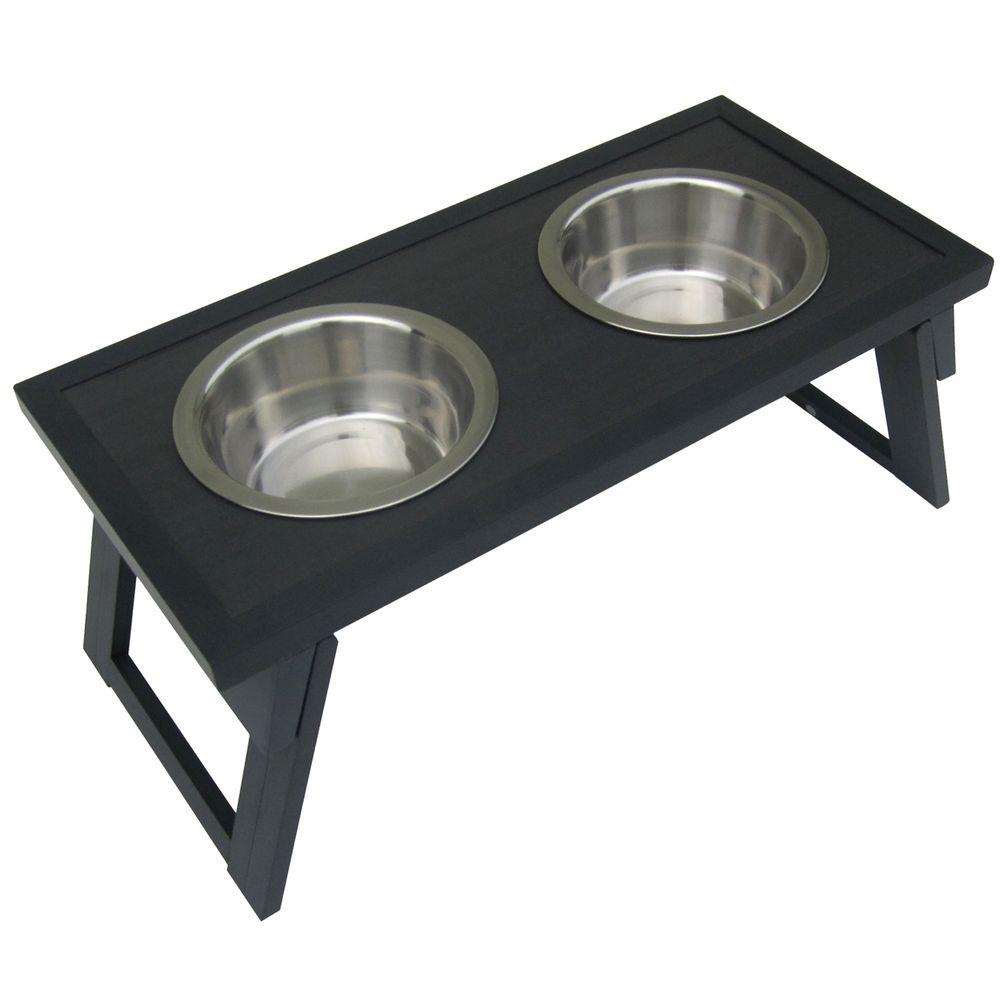 adjustable height dog food bowls