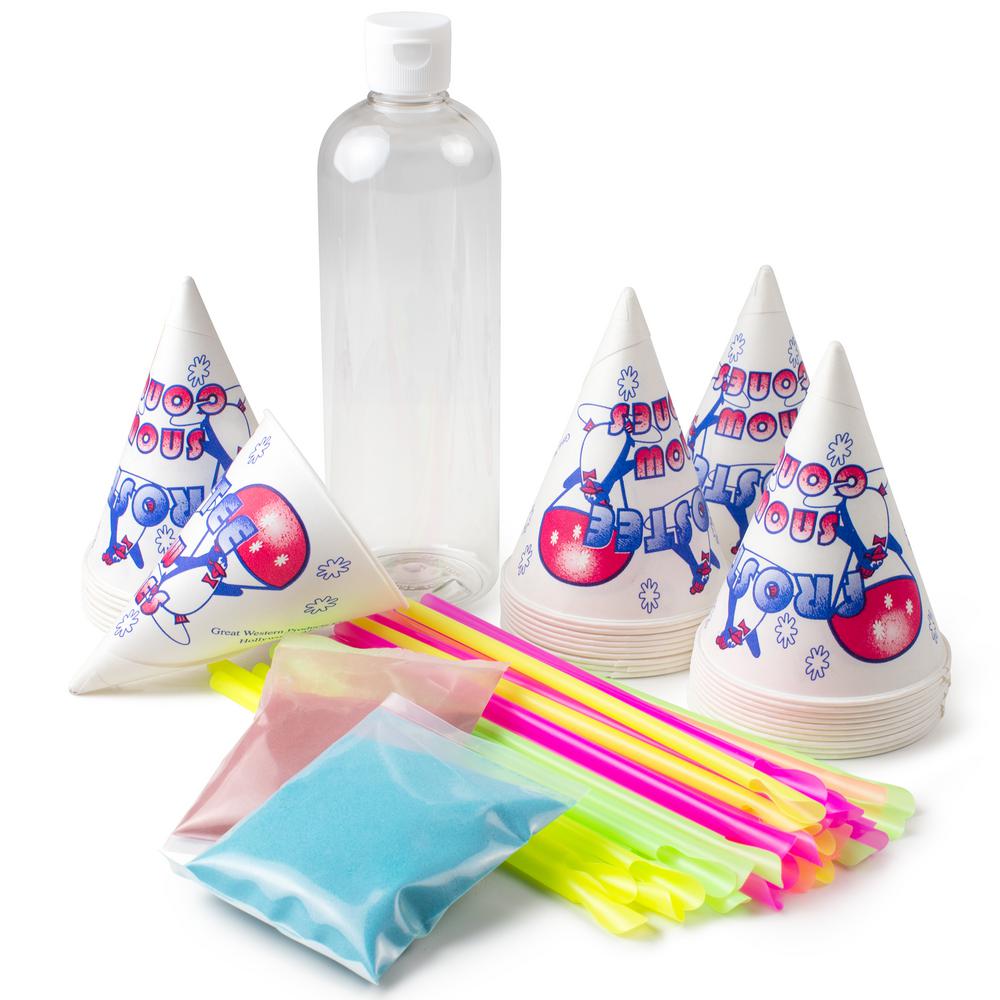 Nostalgia Snow Cone Maker Kit, Multi