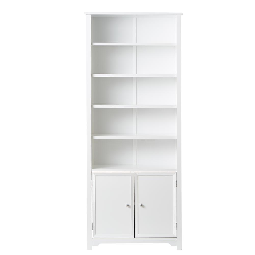 Home Decorators Collection Oxford White 30 W Storage Open Bookcase Home Decorators Collection Oxford White 30 W Storage Open Bookcase