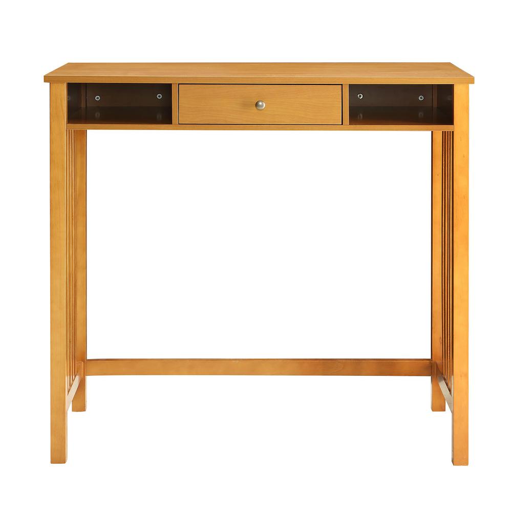 Usl Mission Oak Standing Desk Sk19253d Mo The Home Depot