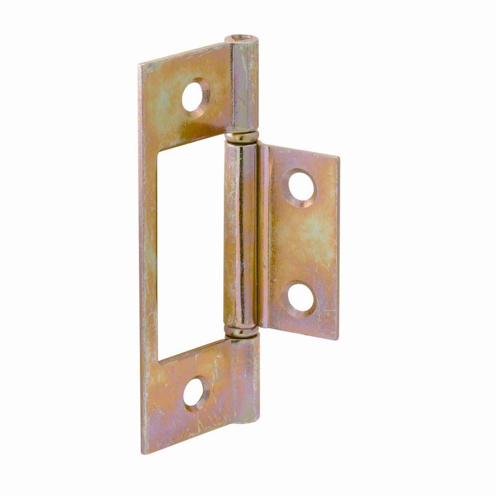 Prime Line 1 In X 3 In Brass Plated Bi Fold Door Hinge