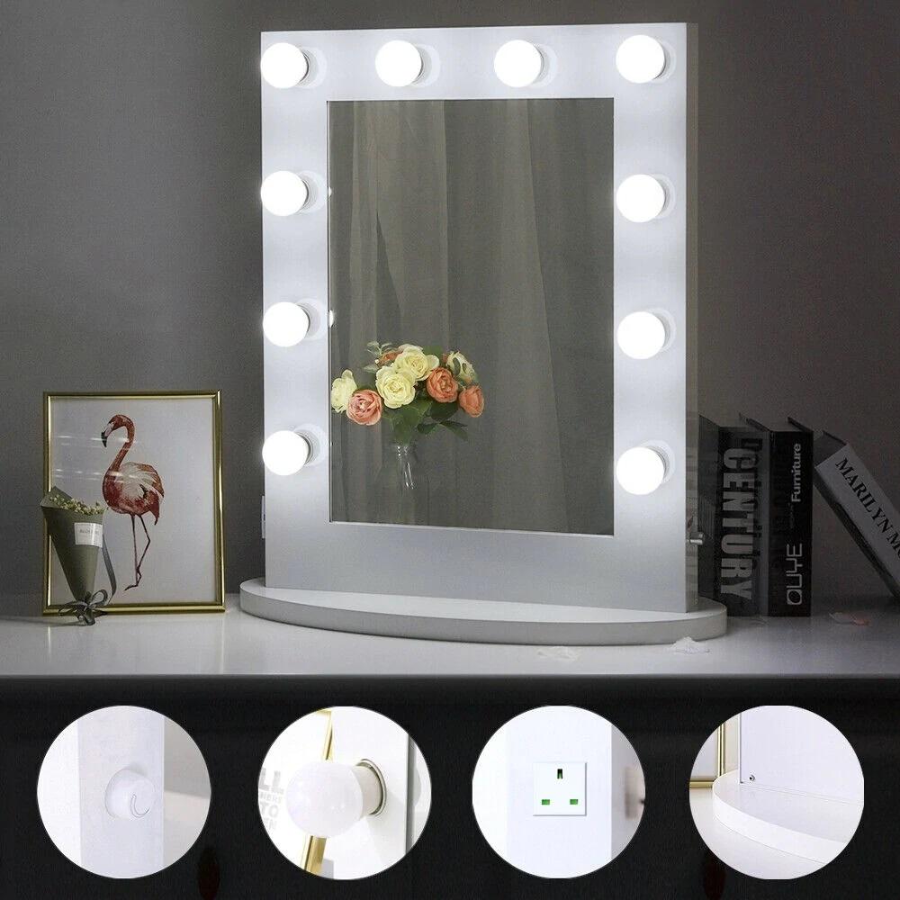 Boyel Living 22 In X 26 In Vanity Mirror With Lights For
