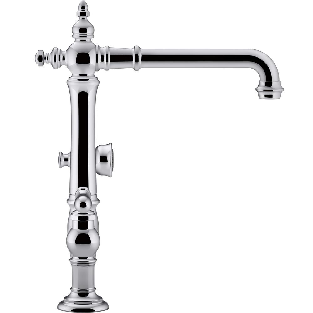 Kohler Artifacts 2 Handle Bridge Kitchen Faucet With Lever Handles