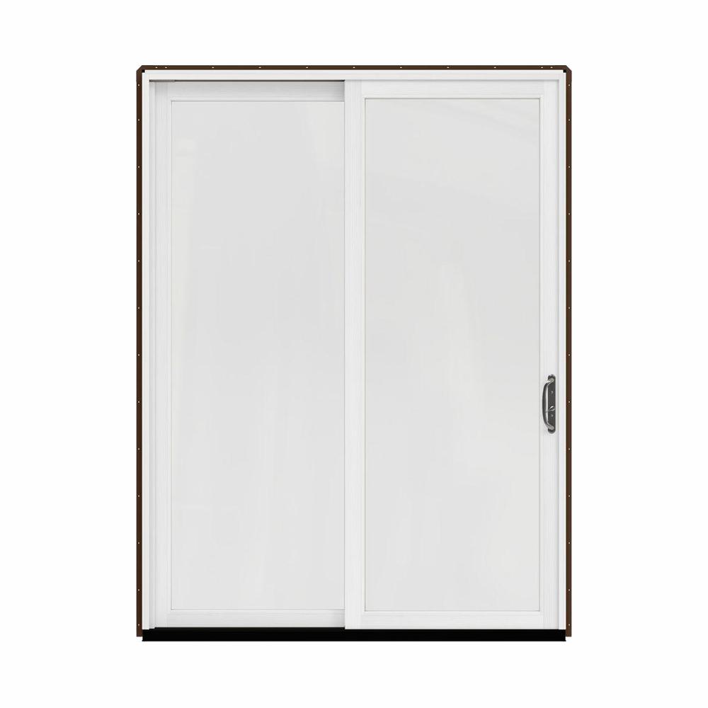 Dark Brown Sliding Patio Door Patio Doors Exterior Doors The