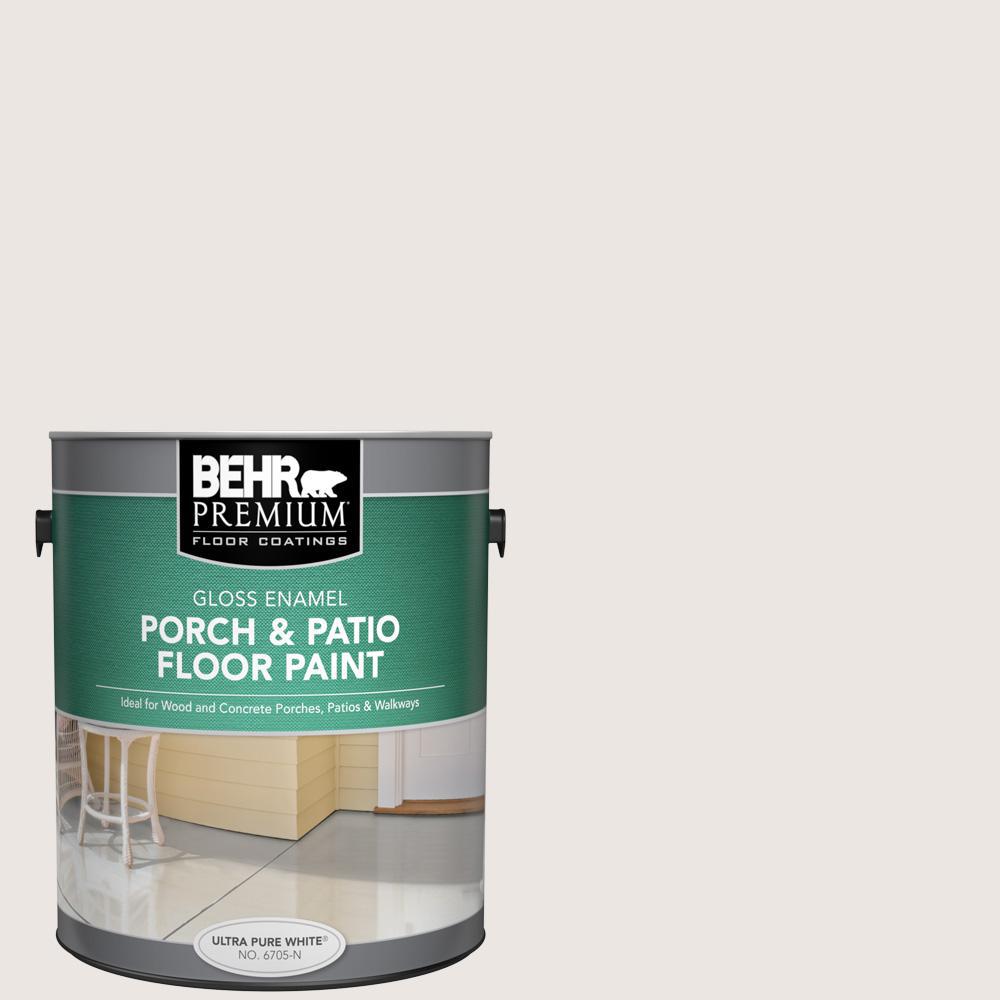 Behr Premium 1 Gal N330 1 Milk Paint Gloss Enamel Interior
