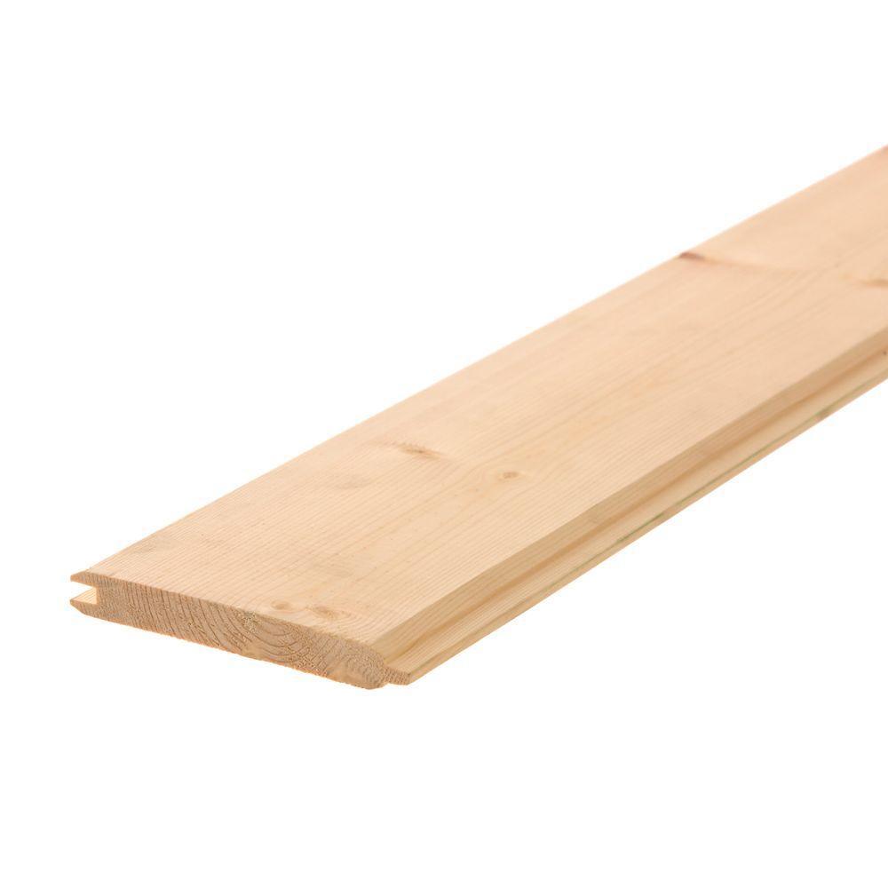Pattern Stock Tongue and Groove Board 1 in. x 6 in. x 12 ft