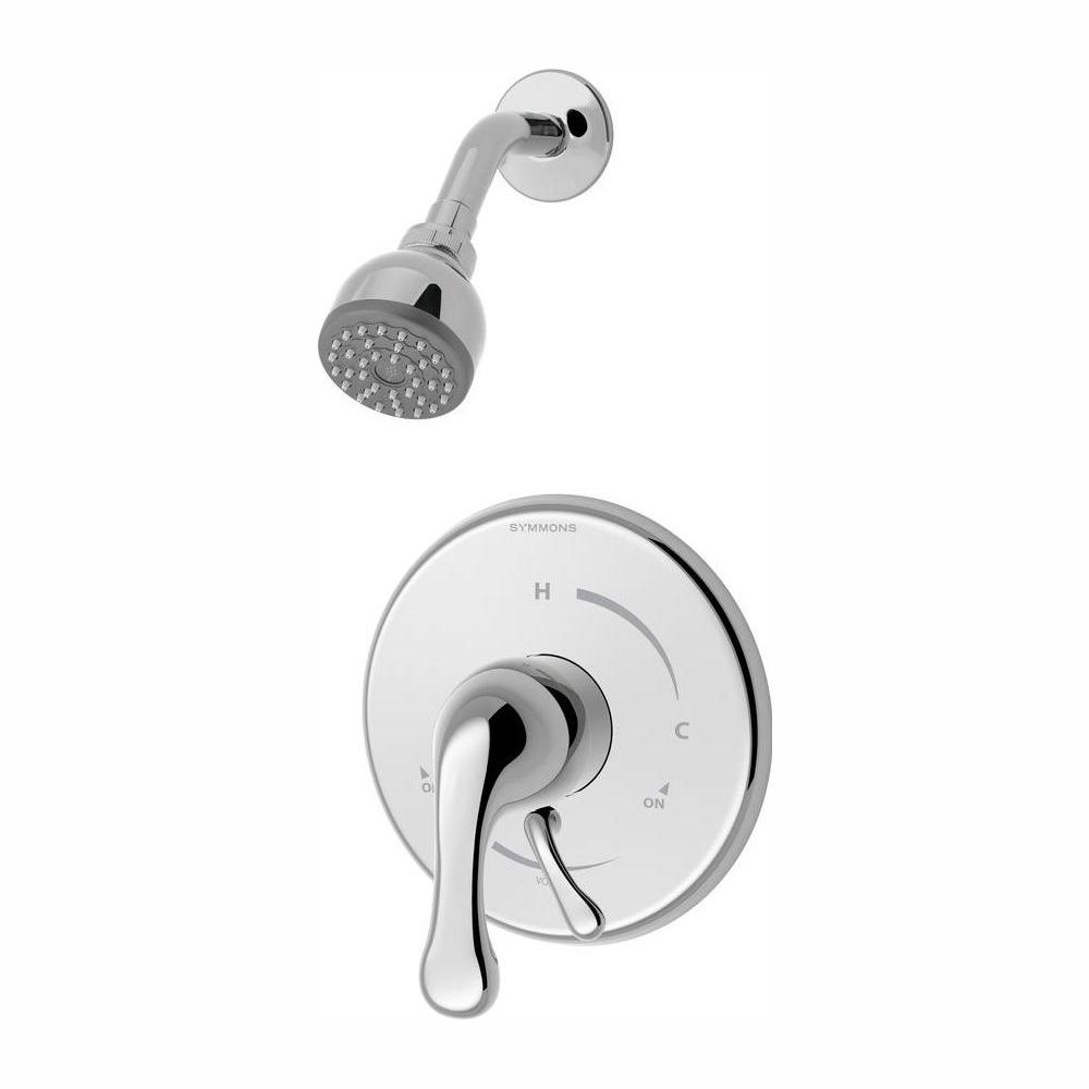 Symmons Unity 1Handle Shower Faucet with Stops in Chrome (Valve