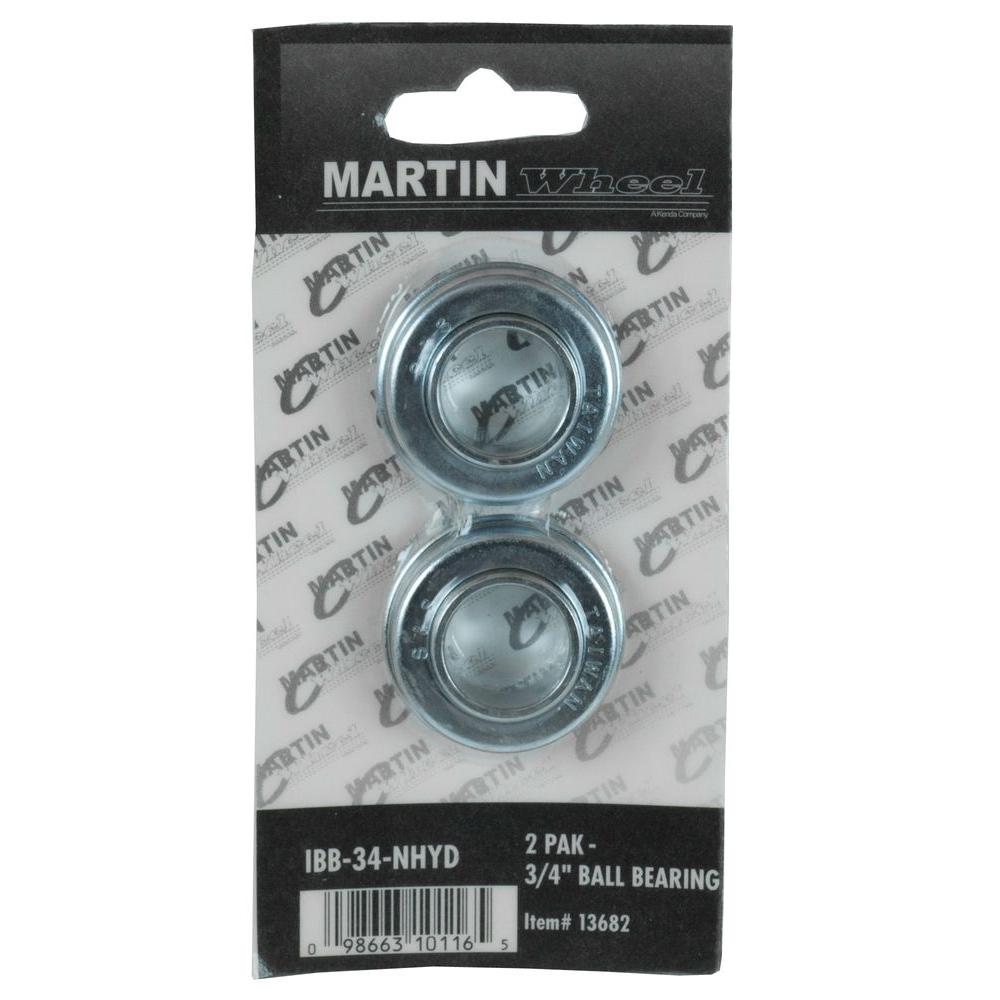 Martin Wheel 3/4 in. Industrial Ball Bearings (2Pack)IBB34NHYD