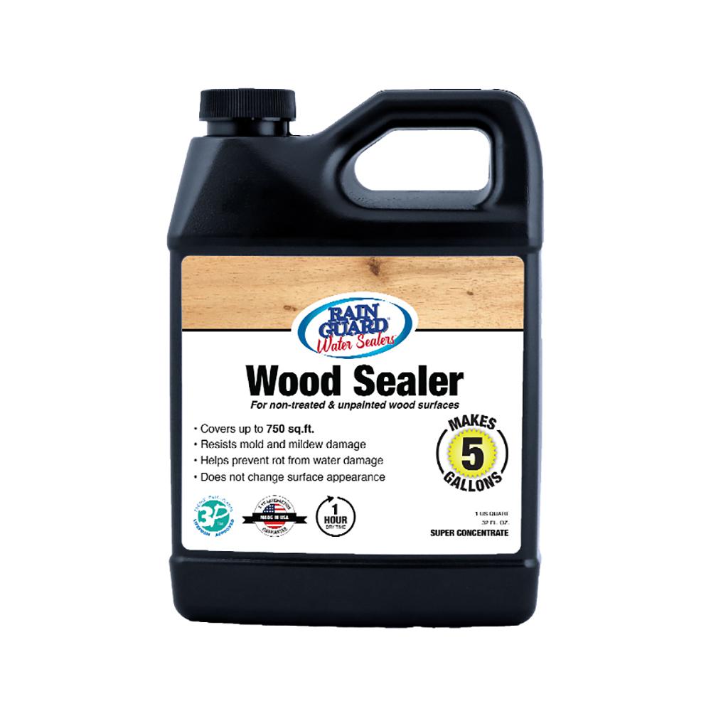 Rain Guard 32 Oz Wood Sealer Super Concentrate Premium Waterproofer Makes 5 Gal Rain Guard 32 Oz Wood Sealer Super Concentrate Premium Waterproofer Makes 5 Gal