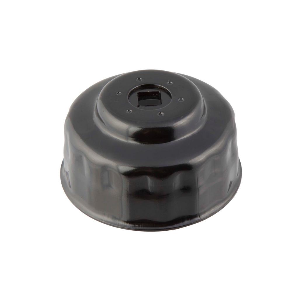 Steelman Oil Filter Cap Wrench 15 flute x 93mm Housing Removal Tool 06121
