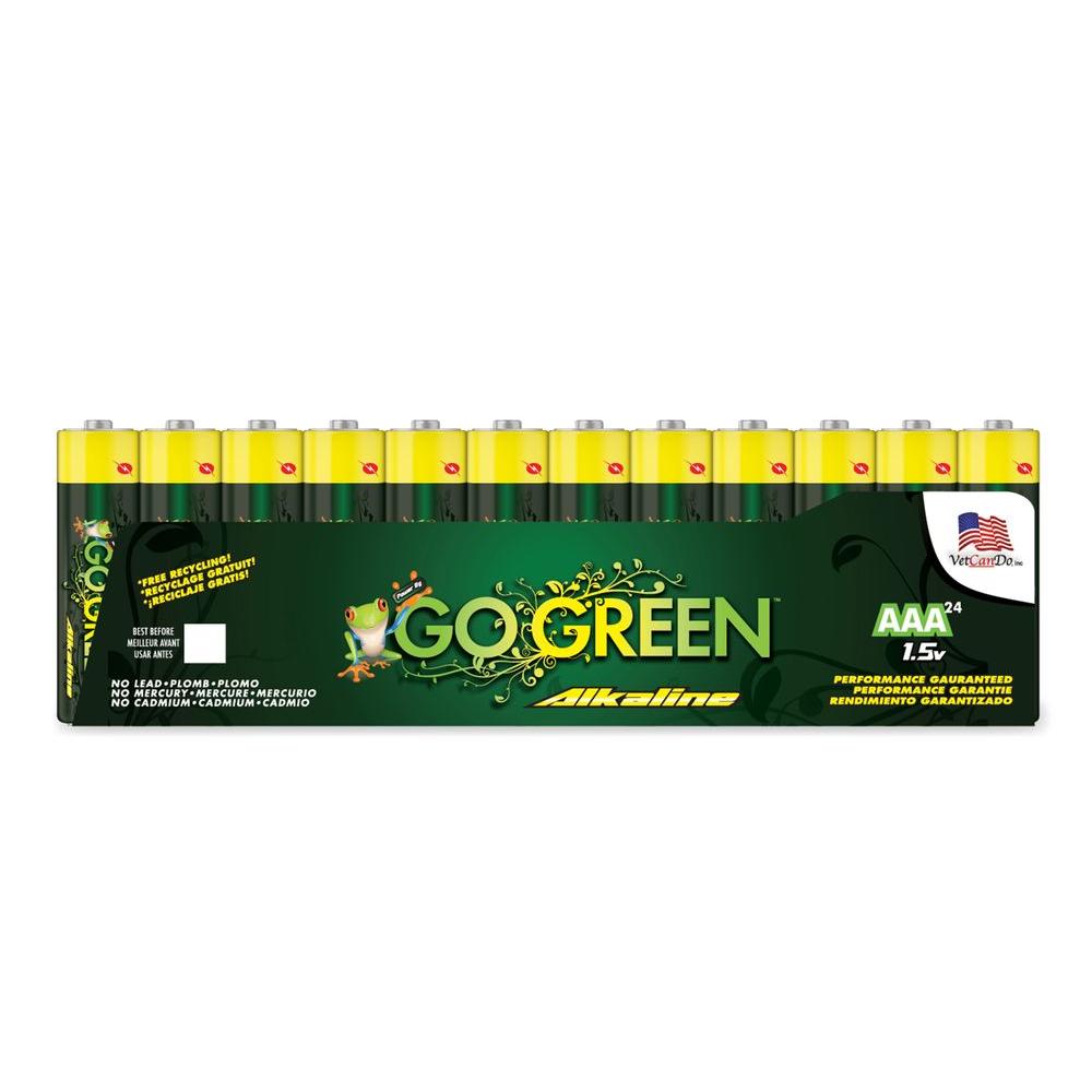 By Go Green Aaa Alkaline Battery 24 Per Pack 24012 The By Go Green Aaa Alkaline Battery 24 Per Pack