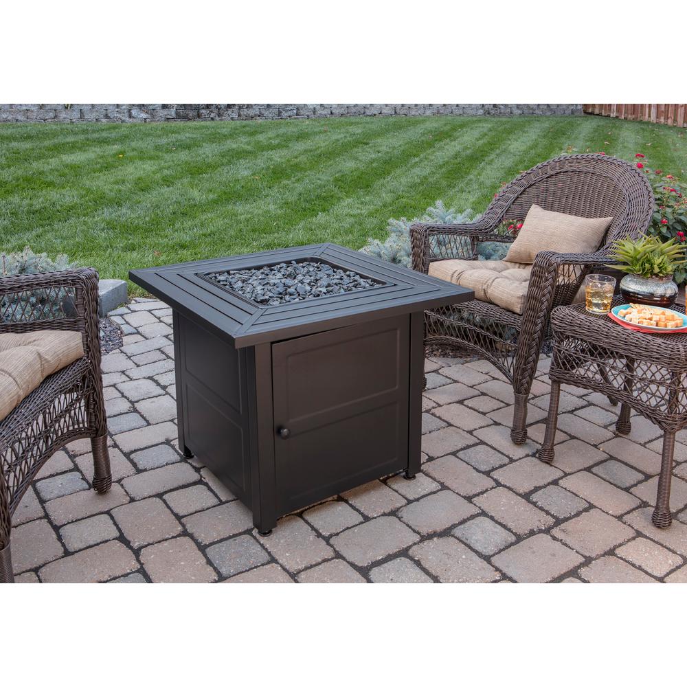 Endless Summer 30 In W Black Weather Resistant Steel Lp Gas Outdoor Fire Pit With Electronic Ignition And Glass Gad1423m The Home Depot - Blue Rhino Lp Gas Outdoor Fireplace Tabletop Endless Summer 30 In W Black Weather Resistant Steel Lp Gas Outdoor Fire Pit With Electronic Ignition And Glass Gad1423m The Home Depot - Blue Rhino Lp Gas Outdoor Fireplace Tabletop