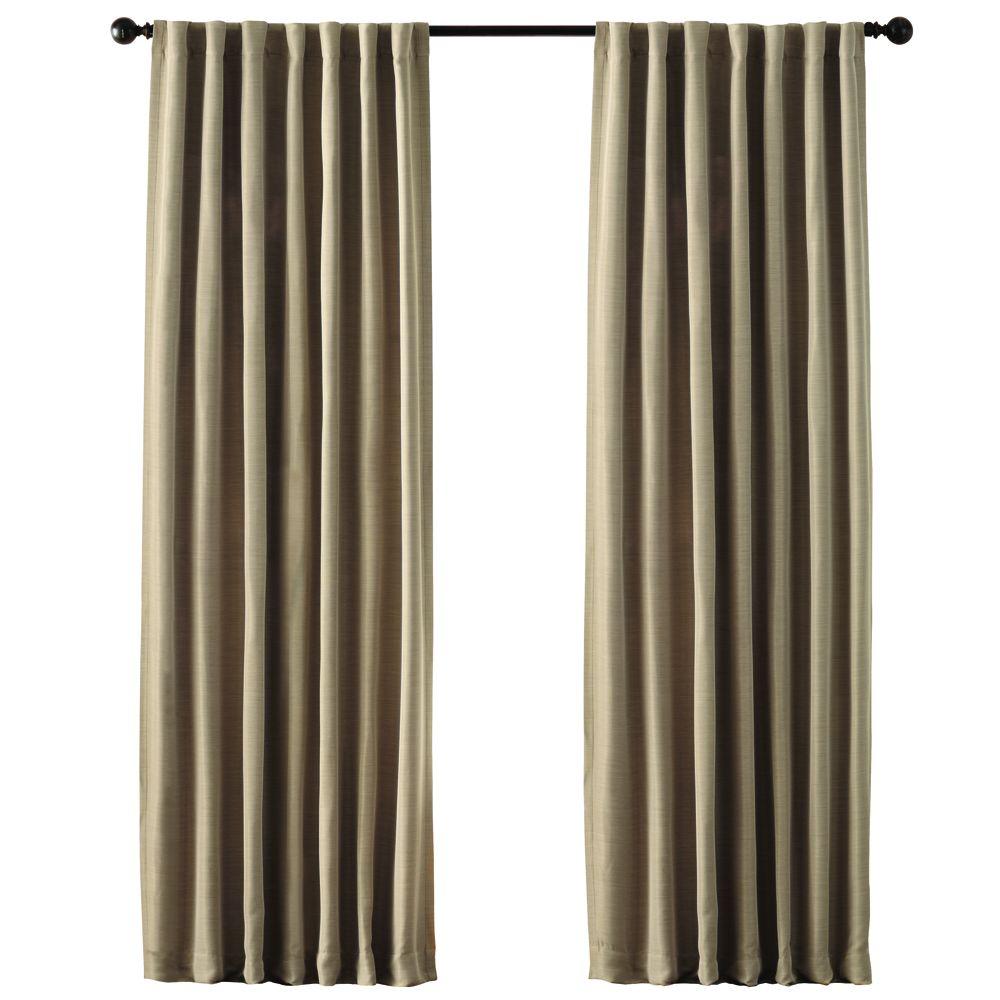 Home Decorators Collection Room Darkening Window Panel In Taupe