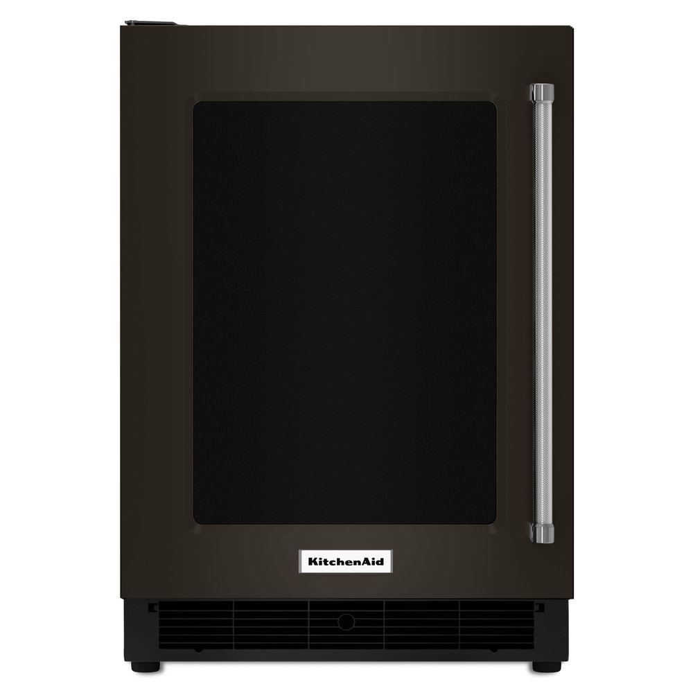 Kitchenaid 5 1 Cu Ft Undercounter Refrigerator In Printshield