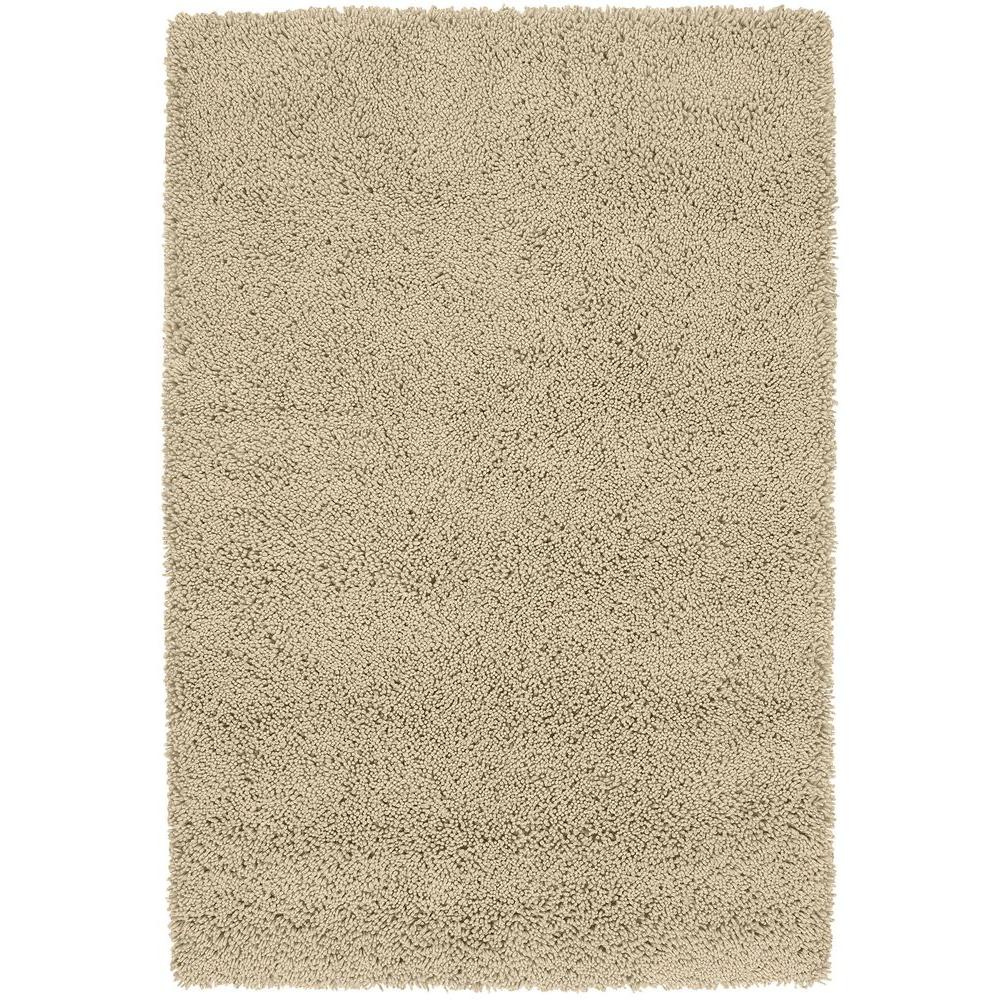 Kaleen Desert Song Shag Fawn 3 Ft. 6 In. X 5 Ft. 3 In. Area Rug-9014-14 