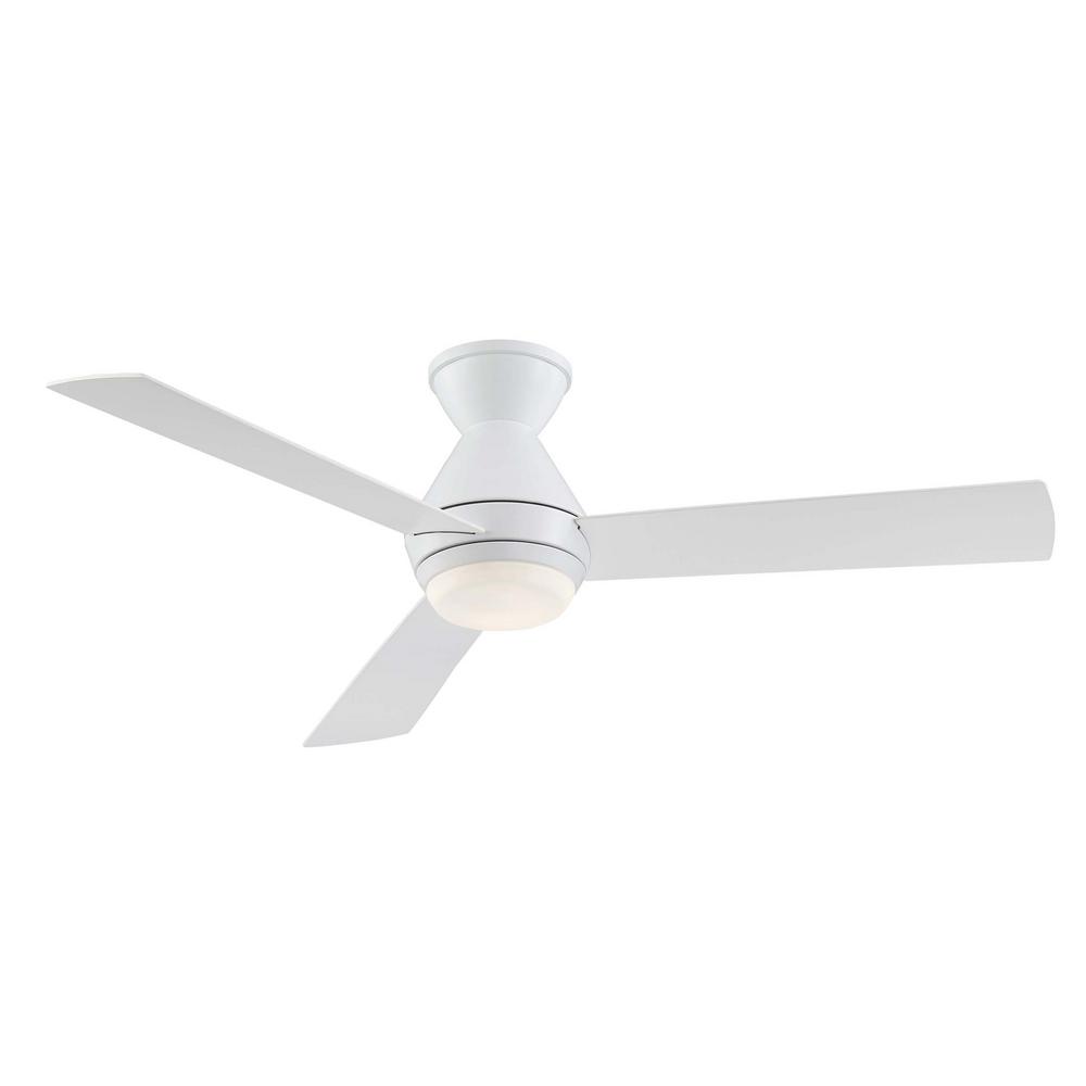 Home Decorators Collection Emery 56 In Led Glossy White Ceiling Fan Home Decorators Collection Emery 56 In Led Glossy White Ceiling Fan With Remote Control