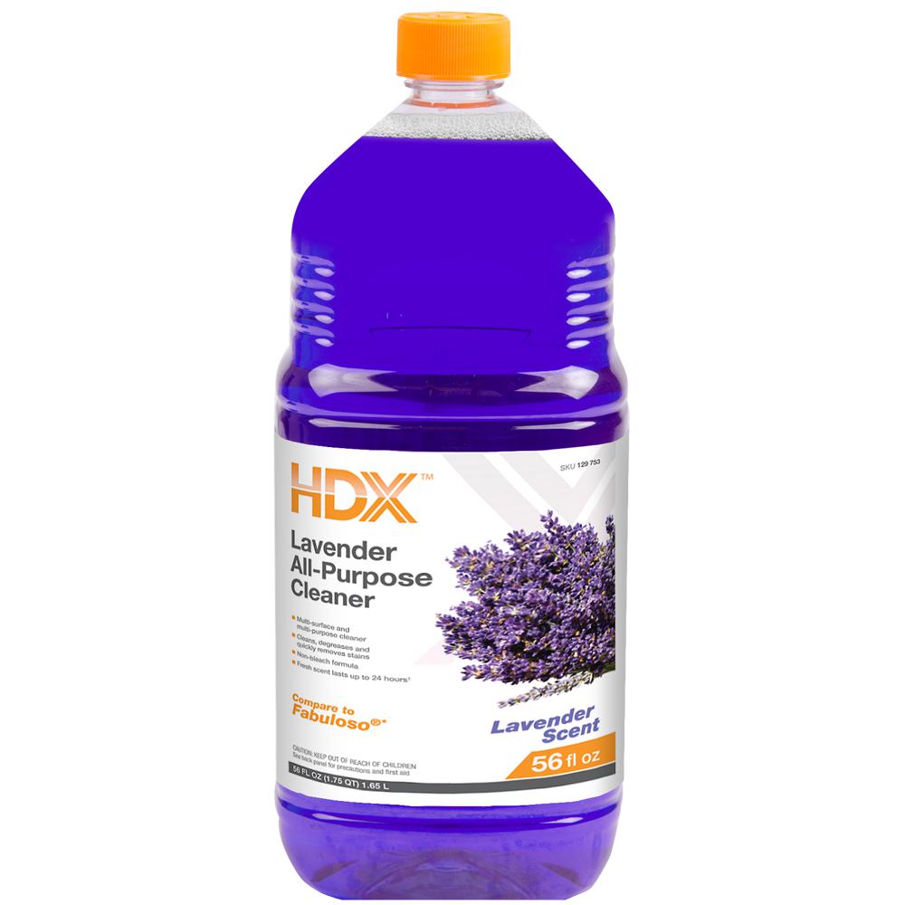 HDX 56 oz. Lavender AllPurpose CleanerHDX56APC The Home Depot