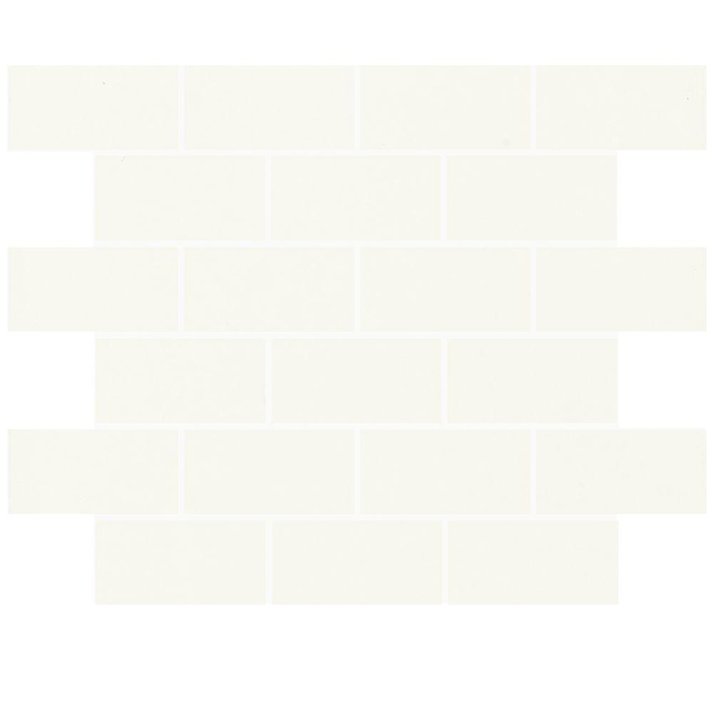 Daltile Rittenhouse Square Almond 12 In X 6 Mm Ceramic Daltile Rittenhouse Square Almond 12 In X 6 Mm Ceramic Mosaic