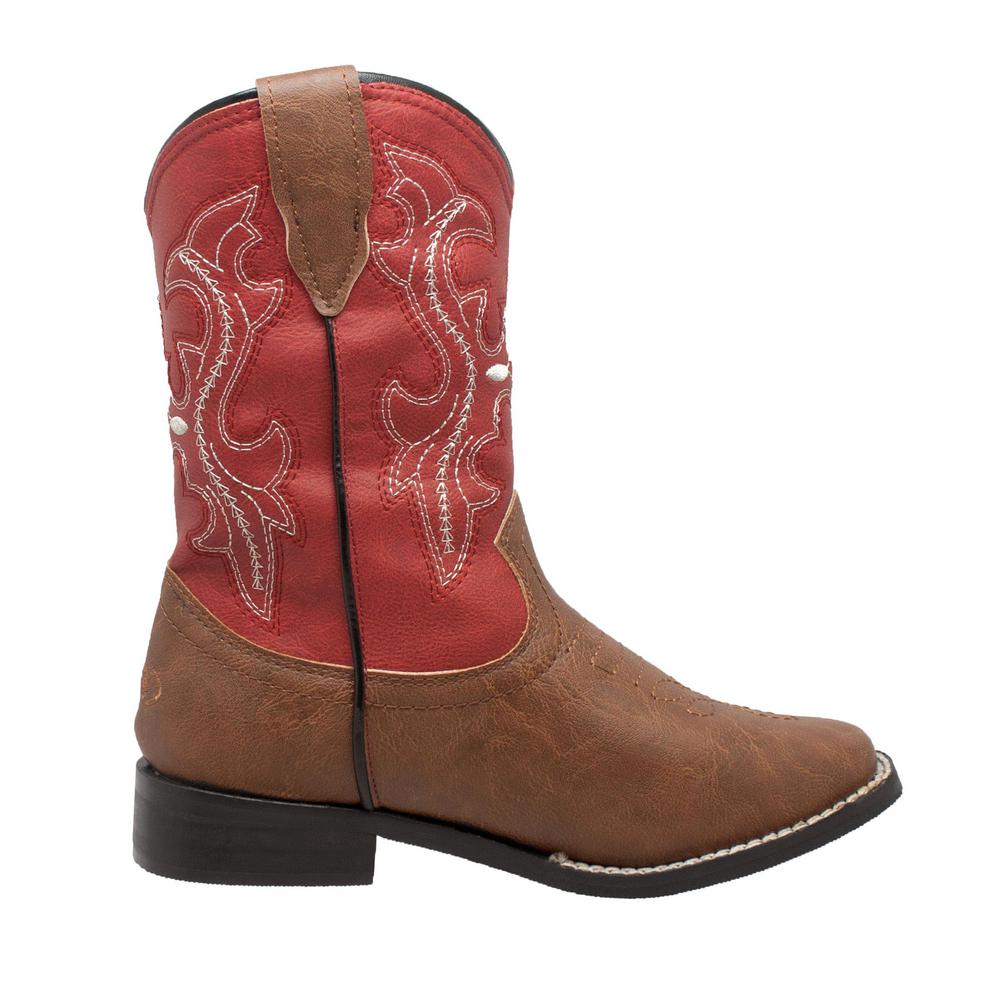 girls red cowboy boots
