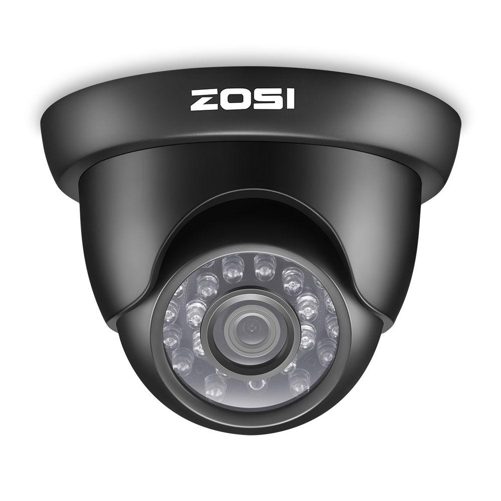 ZOSI Wired 1080p Indoor/Outdoor Dome Security Camera 4-in-1 Compatible