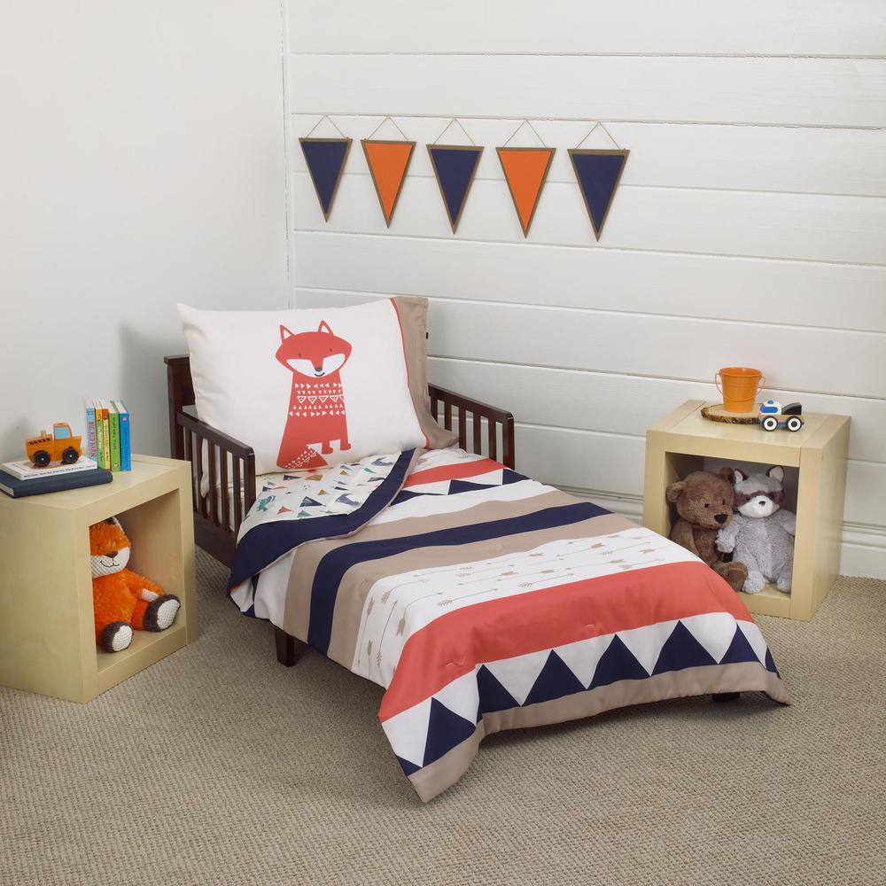 aztec crib bedding set