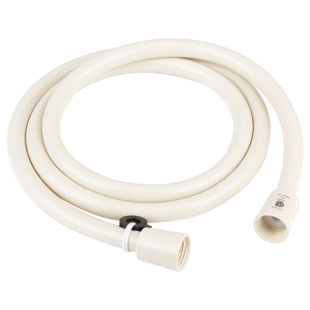 Long Shower Hose B Q Designs Dura Faucet 60 In Vinyl Rv Shower Hose Cream Df Sa230 Bq The
