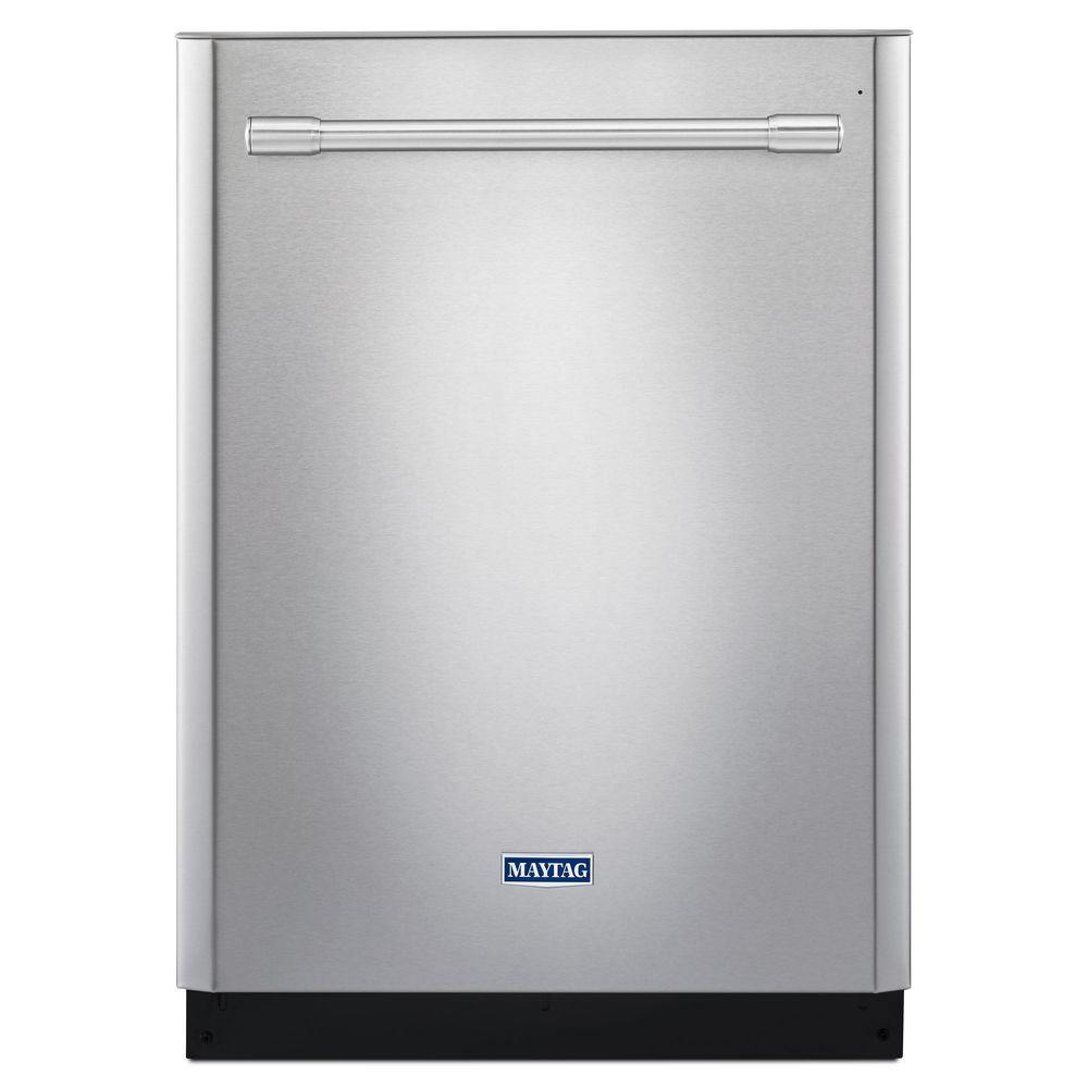 Maytag 24 inch Top Control Tall Tub Dishwasher in Fingerprint Resistant... by Maytag
