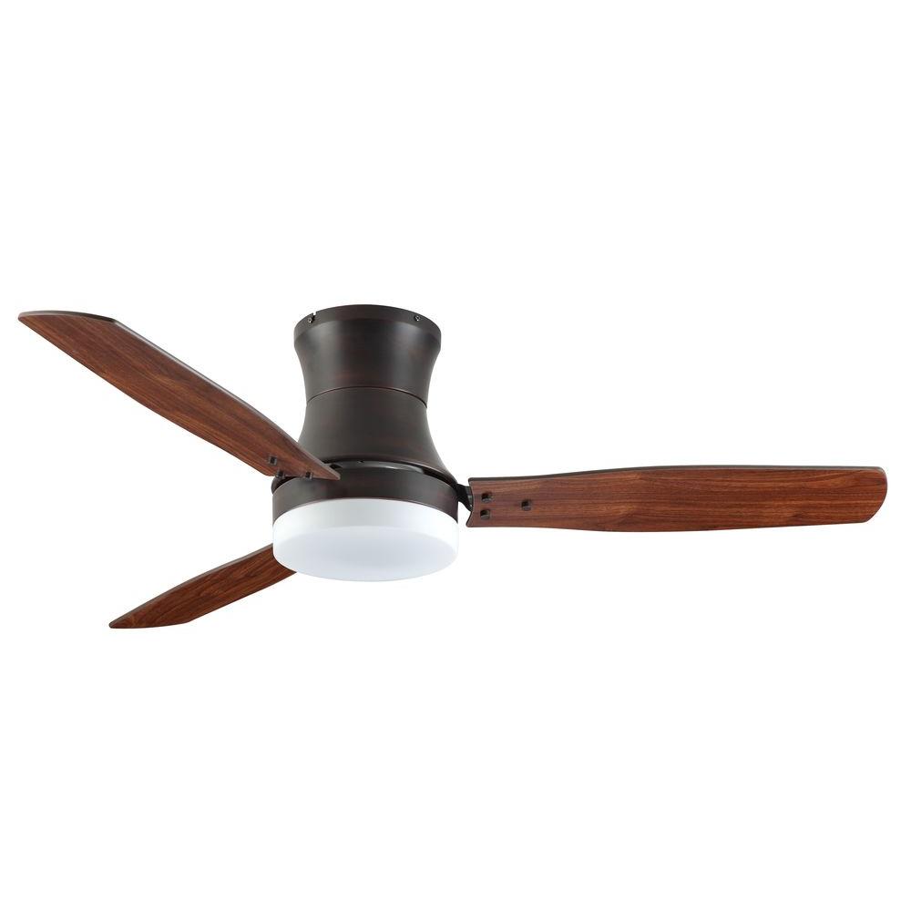 Troposair Modernaire 52 In Oil Rubbed Bronze Ceiling Fan And Light