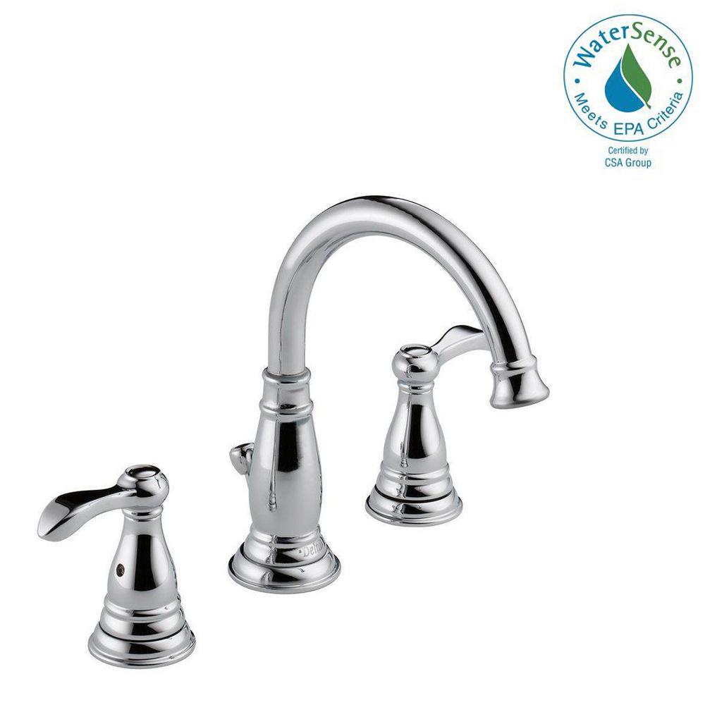 Delta Porter 8 in. Widespread 2-Handle Bathroom Faucet in ...